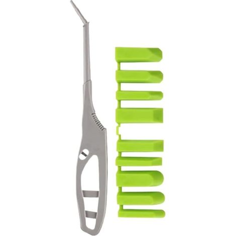 Kit de mastic silicone professionnel 9 en 1 avec grattoir ABS pour sceller les fenêtres de cuisine et de salle de bain, 9 tailles avec spatule et outil d'angle. (1/5)