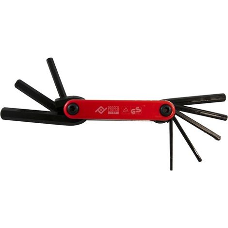 CHIAVE ALLEN SET 8PZ COLTELLO - 2,5-10 MM