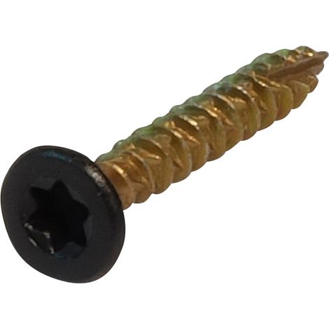 RE-Schraub Akustikpaneelschraube schwarz 4.0x30 inkl. Bit 50Stk. (1/2)
