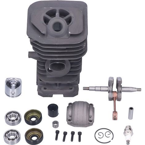 Kit de cylindre et piston 40mm avec roulement à aiguilles et joint pour tronçonneuse Husqvarna 136 137 141 142 (1/5)