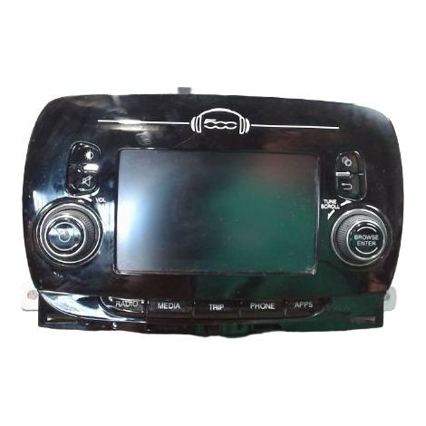 [PRODUIT D'OCCASION] Autoradio FIAT 500 2007- ♻️ Ref Oe. 735710477 - Garantie à vie (1/3)