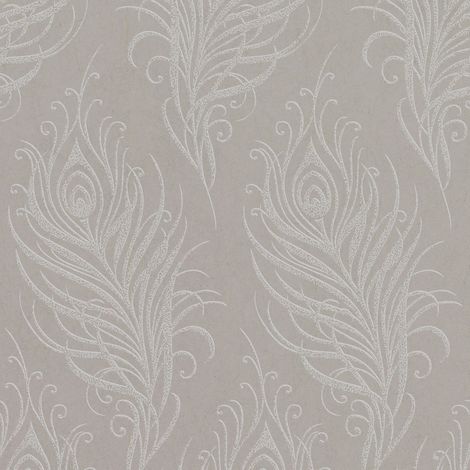 Boutique - Quill Dove - Vliestapete - 10m x 52cm