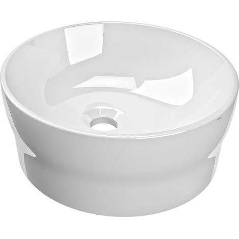 KWC AR Aufsatz-WT, RONDAtop, MIRANIT, rund,  370x140x370 mm, integrierte Dichtung