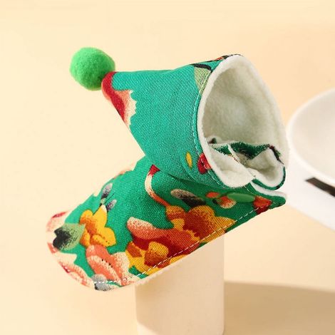 Parrot Cloak - Thickened Insulation Pet Clothing for Macaw Conure Cockatiel - Green - 1 Piece