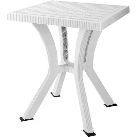 TAVOLO RIGOLETTO ELITE CM 60X60 BIANCO
