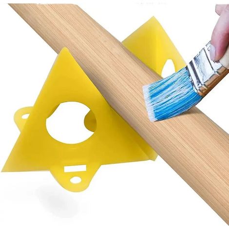 Ensemble de supports pyramidaux 20 pièces Supports triangulaires, outil de peinture, tampons de peinture Triangle, pieds pour le travail du bois, accessoires de charpentier (1/3)