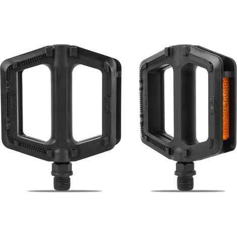 Pédales de vélo WEST BIKING, haute qualité, portables, pour VTT, à rivets en plastique, double pédale DU, accessoires pour vélo de route, 1 paire (1/5)