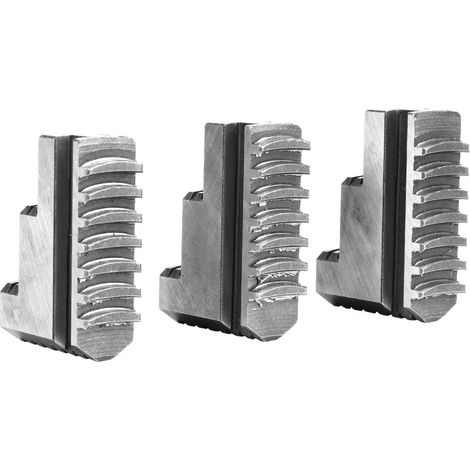 Lot de 3 mors internes K11-125, mandrin de 5 pouces en acier 20CrMnTi haute résistance et longue durée de vie. (1/5)