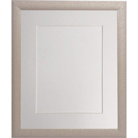 Cadre Photo Rose avec Contour Blanc 23 x 18 cm Taille de l'image 18 x 13 cm (1/4)