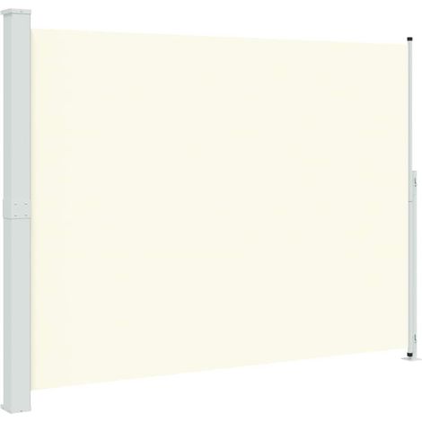 Maison Exclusive - Seitenmarkise Ausziehbar 220x314 cm Creme (1/5)