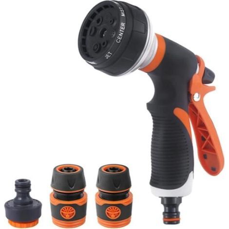 8 Adjustable Spray Modes  
Spray Gun Nozzles  
Hose for Car Wash and Watering