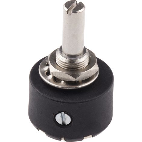 Potentiomètre Rotatif RS PRO, 100O max, Ø axe 6,35 mm, Montage panneau ( Prix pour 1 )