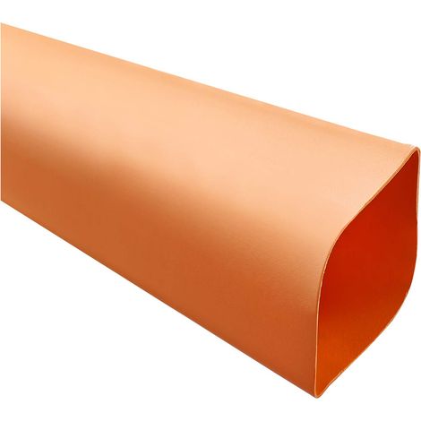 STEX24 Schrumpfschlauch 2:1, Meterware, orange 50,8/25,4mm, 2 Zoll, WSM2 Schrumpftemperatur mind. 70°C, vollständig bei mind. 100°C - 1 Meter (1/2)