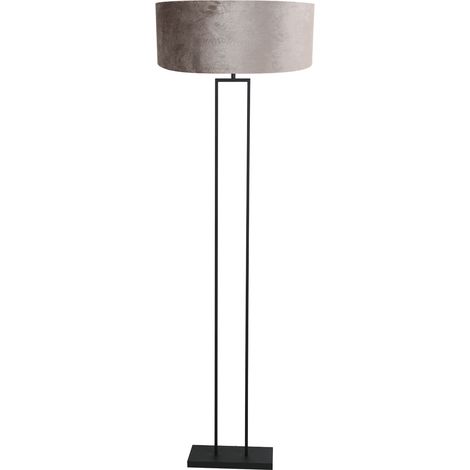 Steinhauer - lámpara de pie - Stang - negro - metal velours