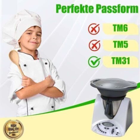 Pétrin à pâte, lame de pétrissage pour Thermomix TM31 - pour pétrir la pâte à pain et les pâtisseries, en acier inoxydable robuste