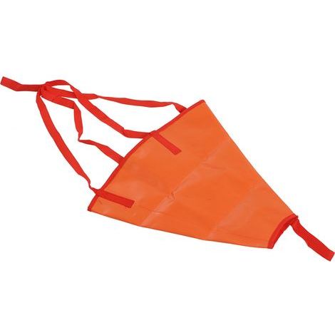 Ancre flottante orange compacte pour kayak et bateau - Facile à utiliser et transportable