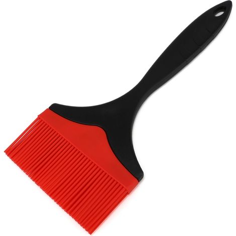 Silikon-Küchenpinsel für Grill und Gebäck – Breiter, abnehmbarer Kopf für Öl und Soßen-x (1/5)