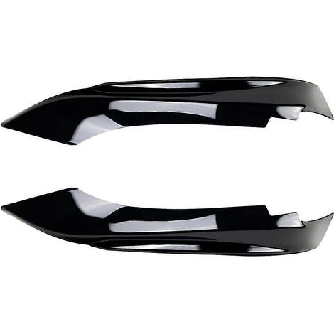 Für 4er-Serie F32 F33 F36 2014–2020, Frontstoßstange, Lippenwinkel, Diffusor, Splitter, Spoilerschutz, Schwarz (1/5)