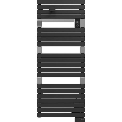 Sauter – Sèche-serviette mixte 750W – Design lames plates – Boîtier digital intégré – Classe II IP 24 – 4 coloris disponibles