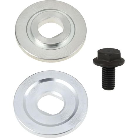 Druckplatte mit Sägeblattschraube M8 x 18 mm für LS1040 Schneidemaschine, 2 Stück (1/5)