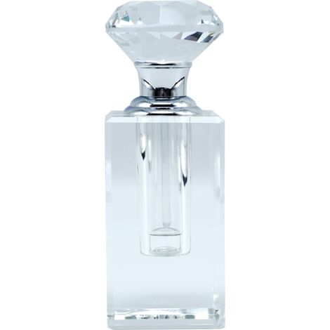 Signes Grimalt Botella Decoracion Botella Perfume Miniaturas Transparente 4x4x12cm 37274