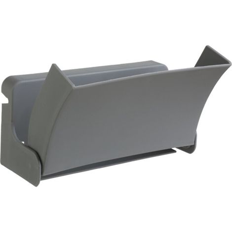 Scarpiera pieghevole da parete - Scaffale portascarpe pieghevole da parete, non necessita di fori, per corridoio e corridoio, salvaspazio, grigio, 1 pezzo (1/4)