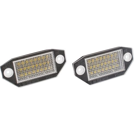 Juego de 2 luces de matr铆cula LED para Ford Mondeo Mk3 III 00-07 (1/2)