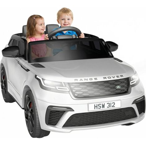 Voiture électrique enfant Land Rover 12V télécommande 2 moteurs musique USB MP3 klaxon phare démarrage douceur sûr 3+