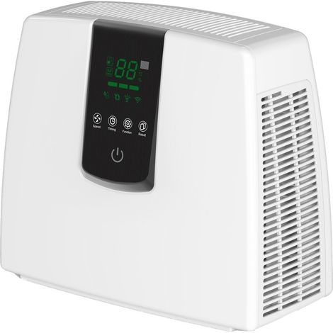 Purificatore Aria Ionizzatore Filtro Hepa Batteri Elettrico Portatile Casa 30 m2