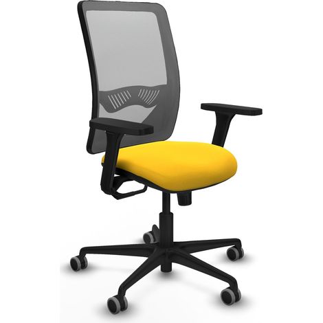 Silla de oficina piqueras y crespo Zulema negro cómoda robusta (1/2)
