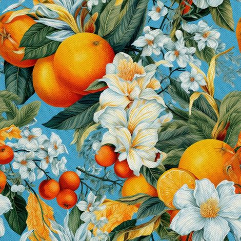 Tela decorativa para exteriores Oxford - Motivo frutal  DX7028 (1/5)