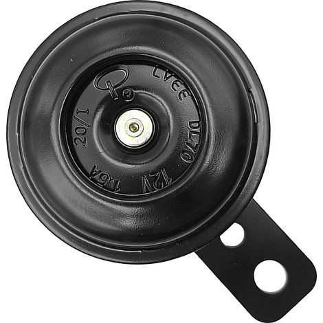 Klaxon Moto 12V Corne de Signal Universelle - Avertisseur Pour Voitures et Motocycles - Corne Imperméable Noir (1/5)