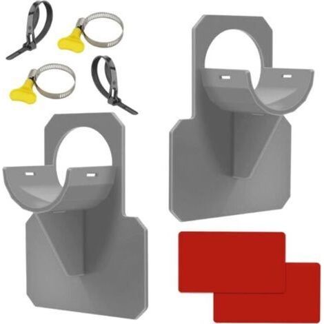 Lot de 2 supports de tuyau de piscine-accessoires de tuyau de piscine Anti-choc, anti-déchirure, anti-traction (30-37mm) (1/4)