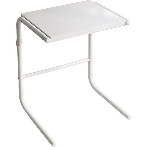Rétractable grille micro-ondes ajustable en hauteur acier carbone étagère plan de travail cuisine blanc (1/5)