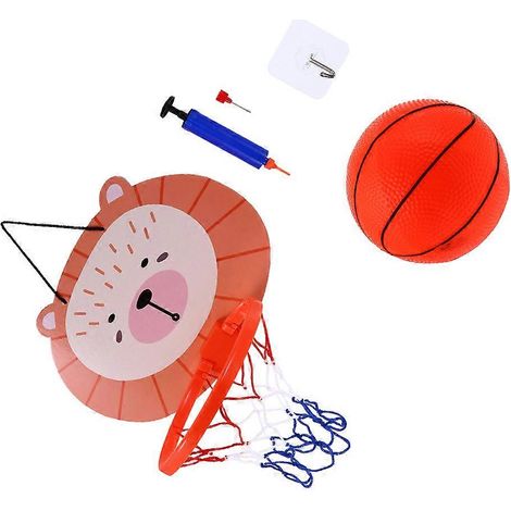 Cadre de basket-ball suspendu pour enfants (1 ensemble) - Durable et pratique (1/5)