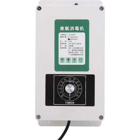 Machine de nettoyage de générateur d'ozone 2000mg avec synchronisation pour les serres d'ateliers de voitures de maisons(EU Plug 220V) (1/5)