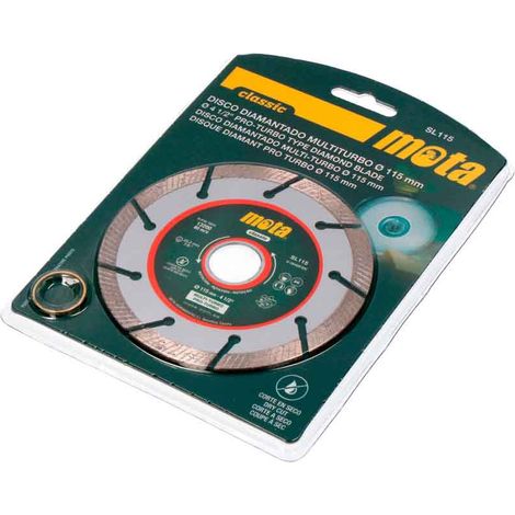 DISCO DIAMANTADO MULTITURBO DE Ø115mm SL115 MOTA (1/2)
