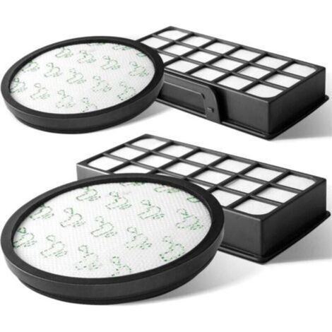Lot de 2 filtres HEPA pour aspirateurs Rowenta Silence Force Cyclonic 4AAAA (modèle RO76xx) RO7681EA RO7691EA RO7690EA RO7649EA RO7647EA RO7663EA RO7676EA, filtre de rechange ZR903701 H24