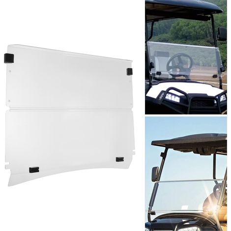 Transparente Golfwagen-windschutzscheibe Für EZGO TXT 2014+ Mit Hochfestem (1/5)
