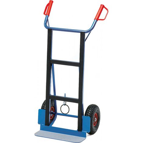 Fetra Mittelschwere Gerätekarre Luftbereifung 350kg Tragkraft (1/2)