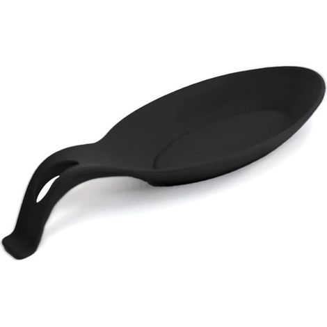 Repose-cuillère en silicone 1 pièce Motif amande Porte-ustensiles stable Usage quotidien (1/4)