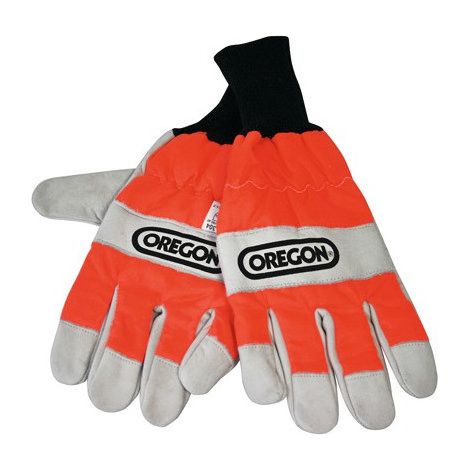 Guantes de protección para motosierra talla L - 10