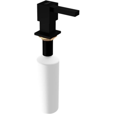 TEKA DISPENSADOR DE JABON CUADRADO NEGRO (115890041)