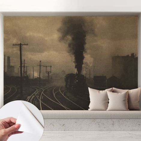 Carta da parati autoadesiva - Fotomurale adesivo - design elegante - stile moderno - Paesaggio industriale 208x146 cm (1/5)