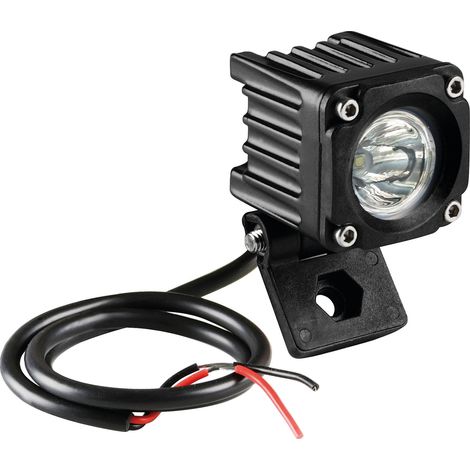 WL-19, faro ausiliario a 1 Led - 12/24V - Luce focalizzata - Bianco (1/5)