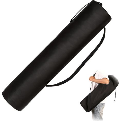 Copriombrellone da spiaggia da 120 cm con manico resistente e coulisse, borsa da trasporto in poliestere impermeabile per ombrellone da spiaggia e accessori da viaggio (1/5)