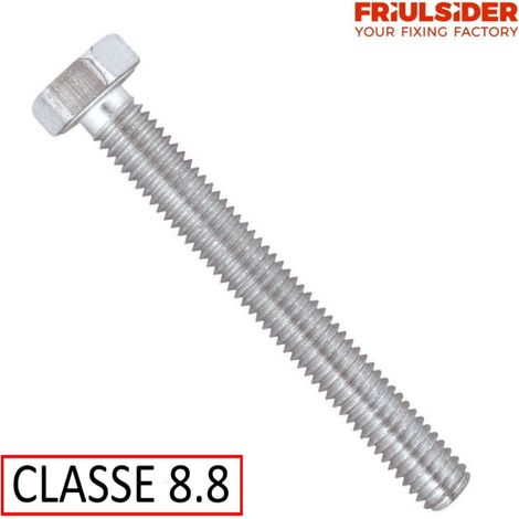 Vite metallo te classe 8.8 fil intero zincata mm 16x 40 cf=pz 50