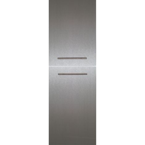 Gd Menuiseries – Porte de cuisine en panneau fibre haute densité 16mm – Finition polymère brillant – Charnières et poignées fournies – Caisson non inclus - H2004xl595