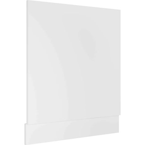 Maison Exclusive - Panneau de lave-vaisselle "Lyon" Blanc 59,5 x 3 x 67 cm Bois d'ingénierie (1/5)