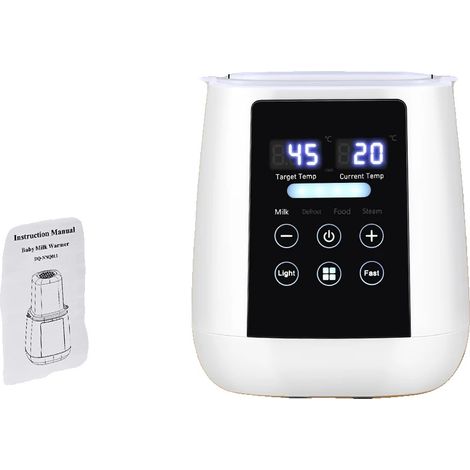 Chauffe-biberon, 6 en 1, arrêt automatique, BLANC, 220V (1/2)